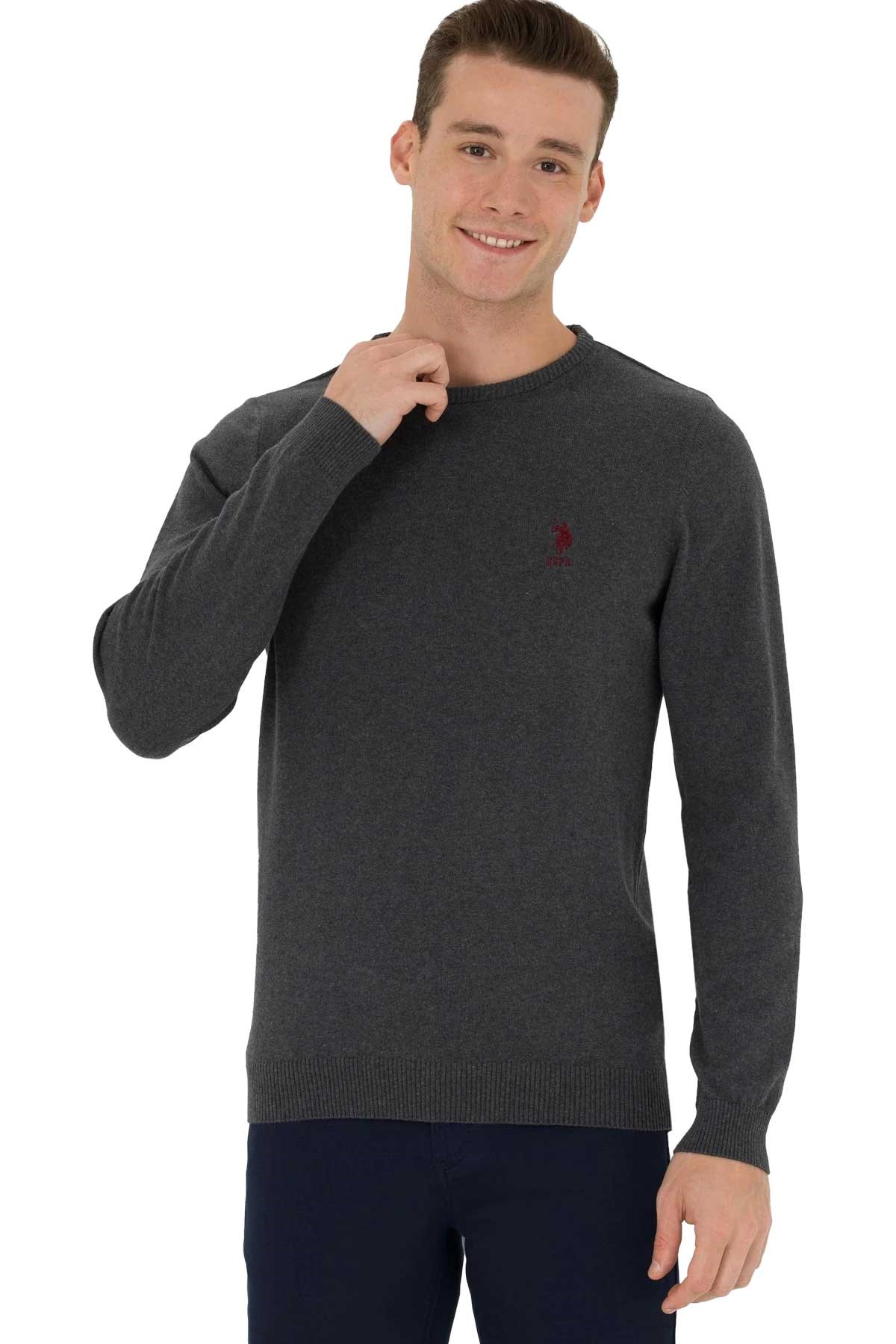U.S. Polo Assn. Erkek Kazak 50269005-VR081 Antrasit
