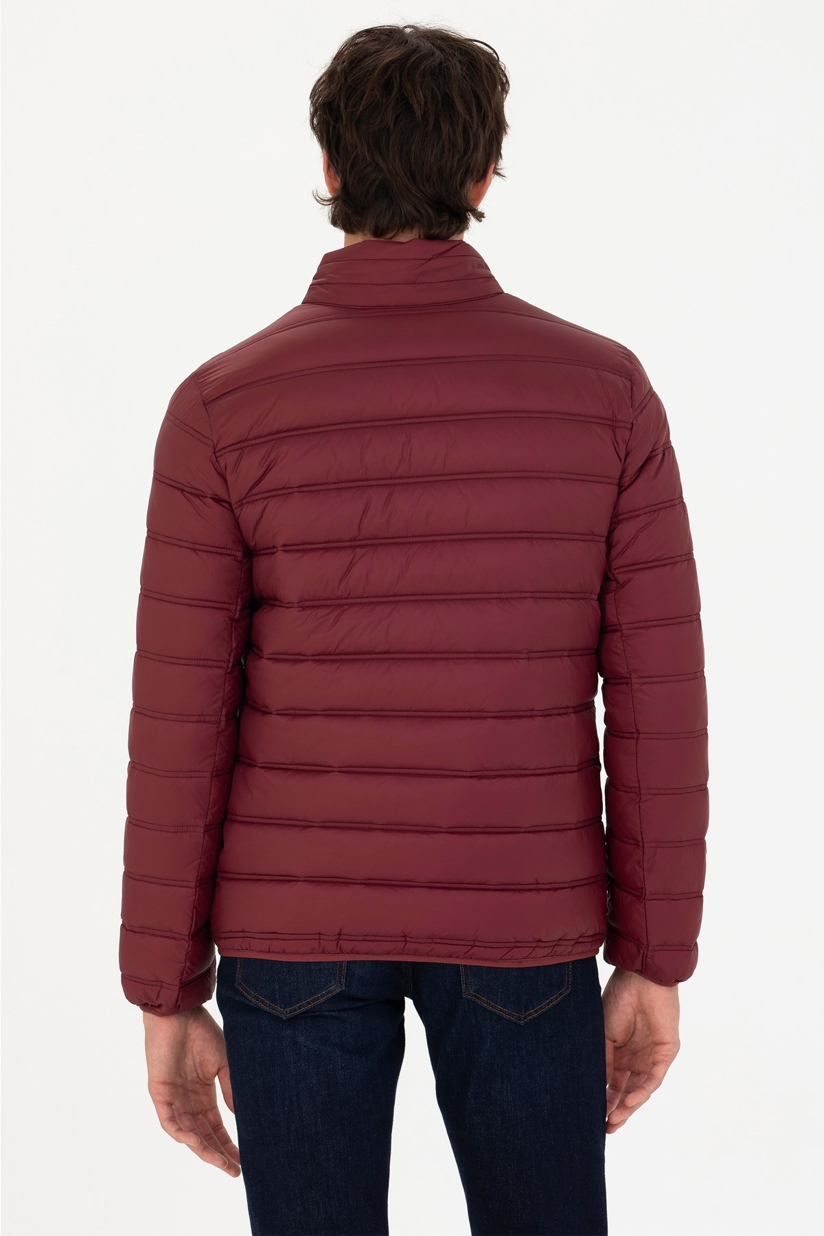 U.S. Polo Assn. Erkek Mont 50269095-VR014 Bordo