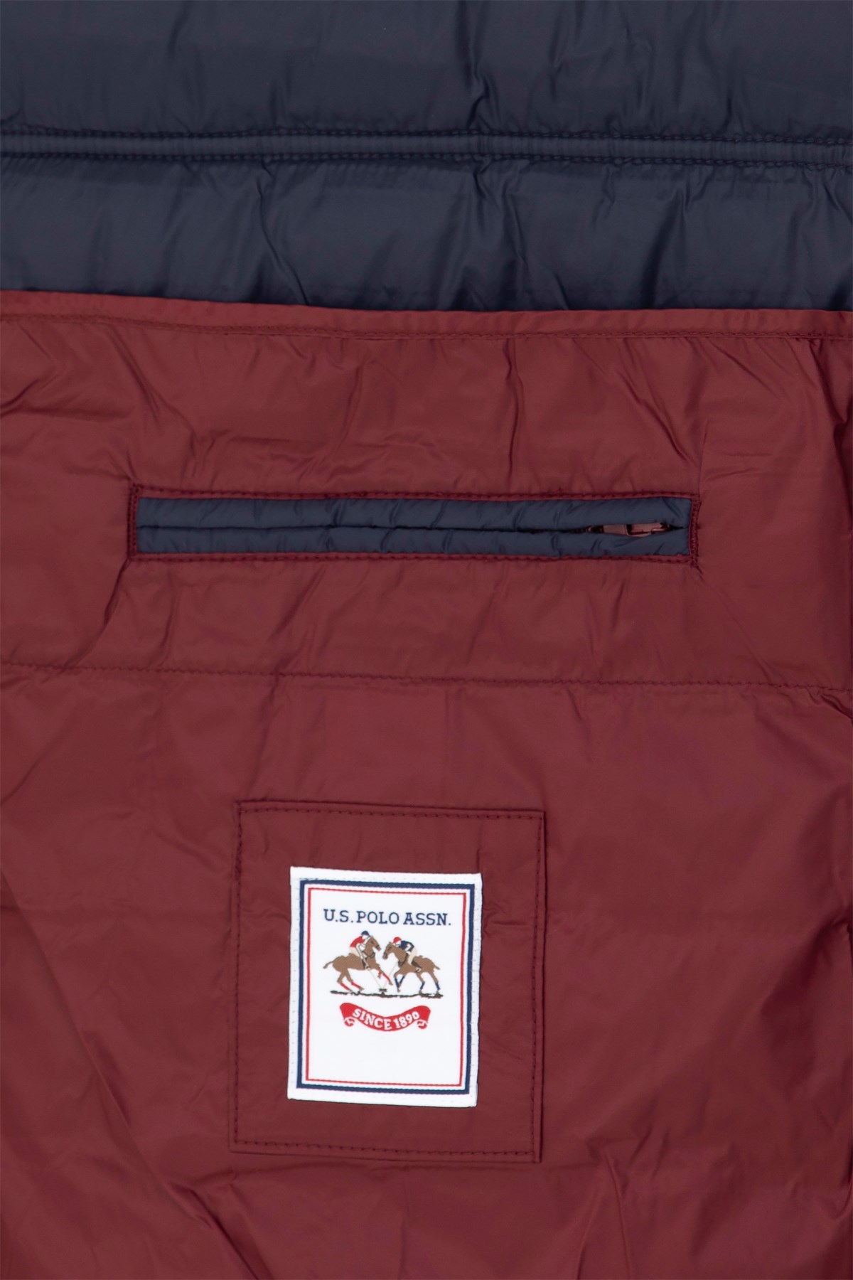 U.S. Polo Assn. Erkek Mont 50269095-VR014 Bordo