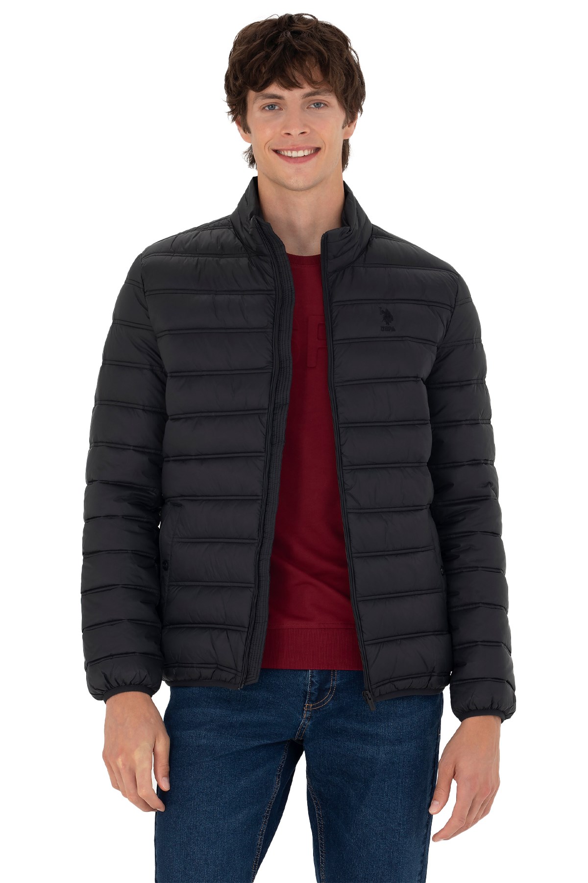 U.S. Polo Assn. Erkek Mont 50269095-VR046 Siyah