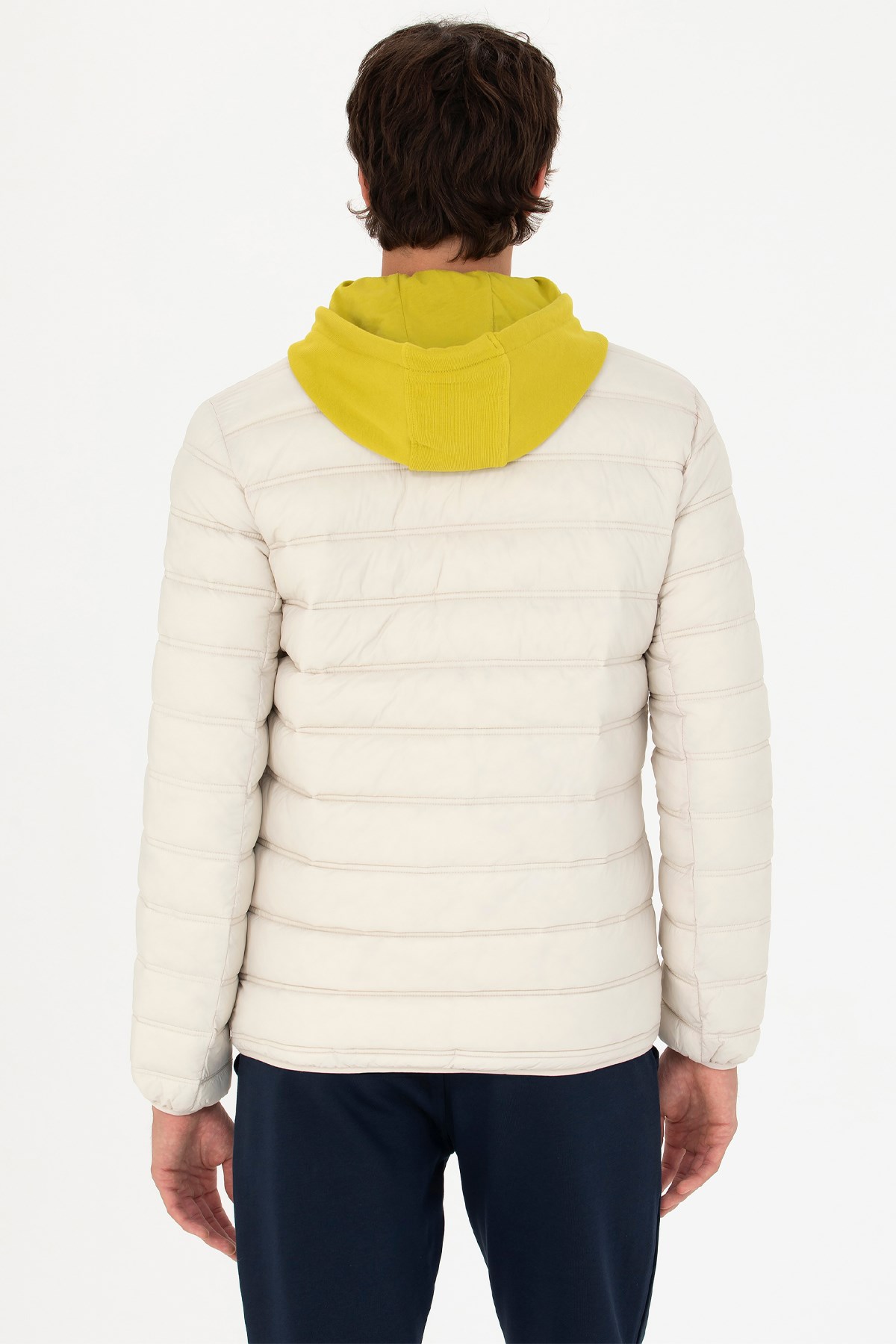 U.S. Polo Assn. Erkek Mont 50269095-VR049 Ekru