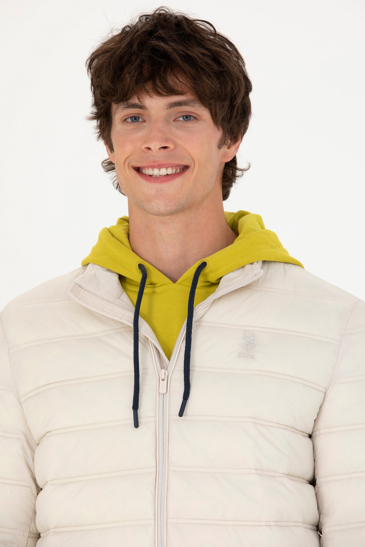 U.S. Polo Assn. Erkek Mont 50269095-VR049 Ekru