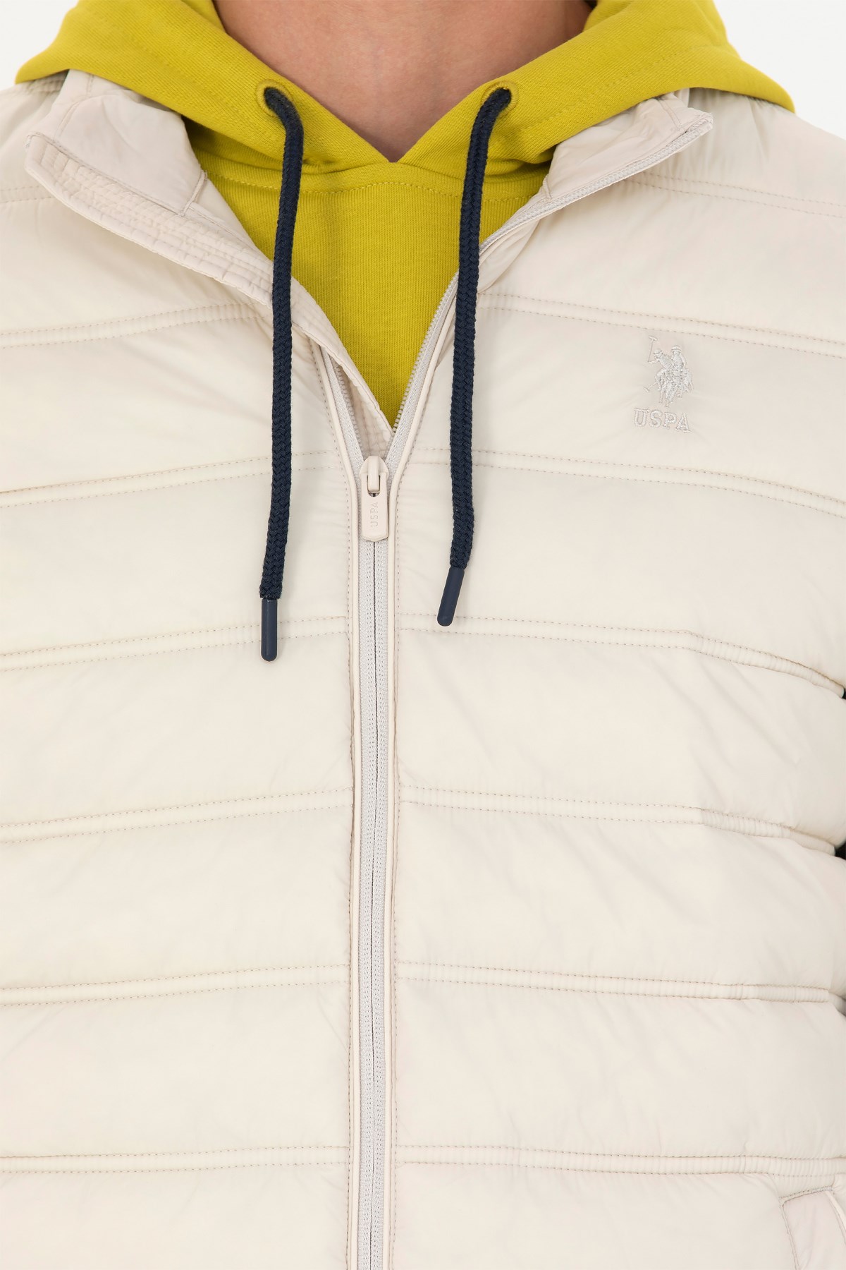 U.S. Polo Assn. Erkek Mont 50269095-VR049 Ekru