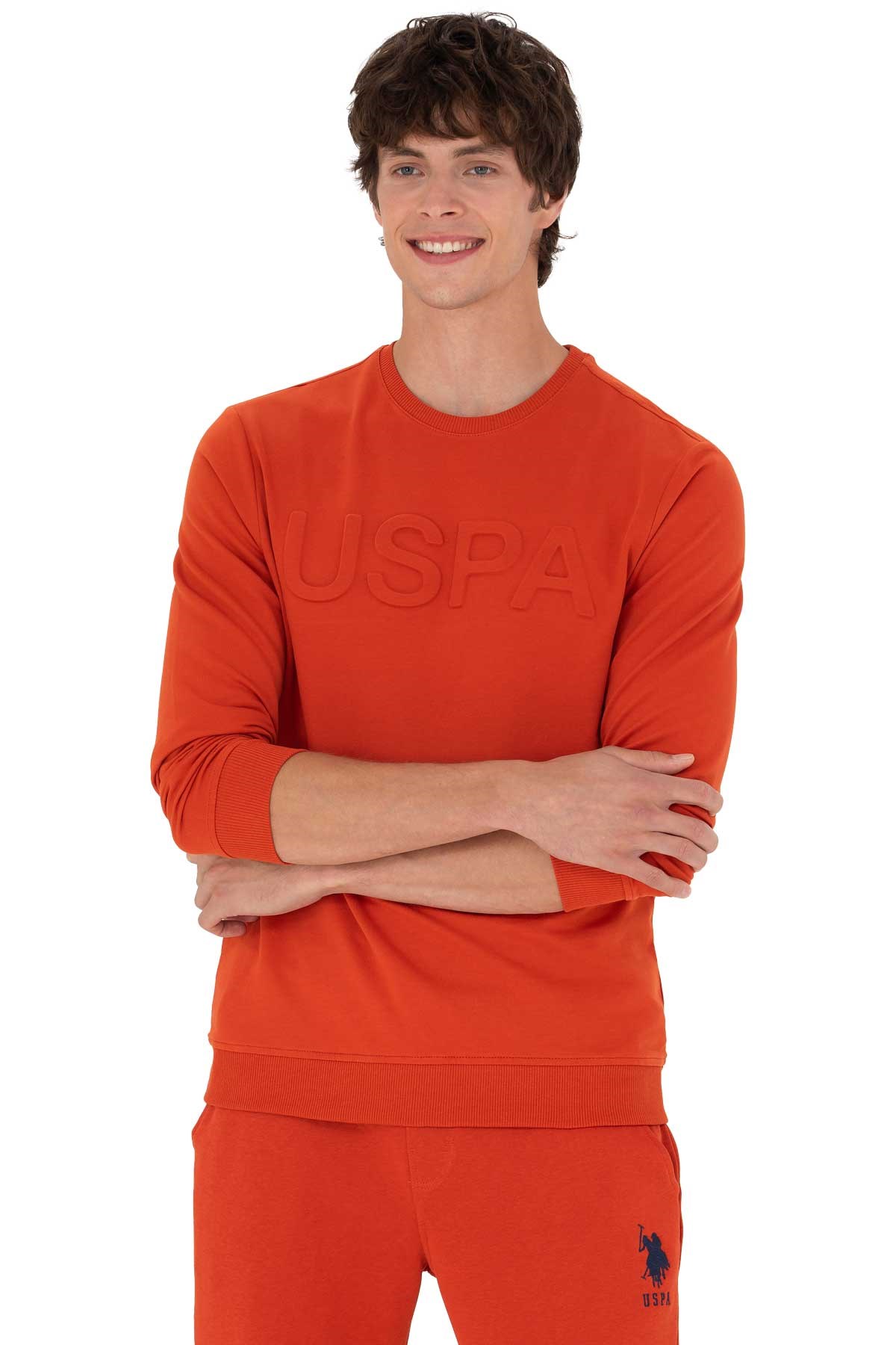 U.S. Polo Assn. Erkek Sweatshirt 50269402-VR031 Kırmızı