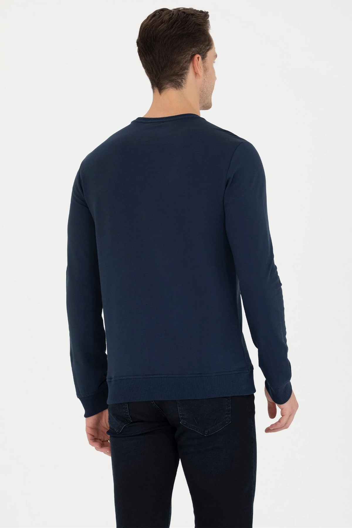 U.S. Polo Assn. Erkek Sweatshirt 50269402-VR033 Lacivert