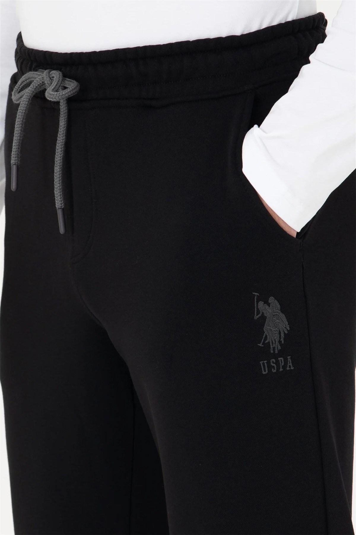 U.S. Polo Assn. Erkek eşofman altı  50269408-VR046 Siyah