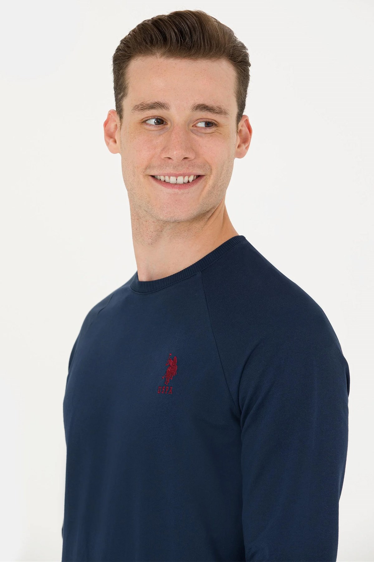 U.S. Polo Assn. Erkek Sweatshirt 50269412-VR033 Lacivert