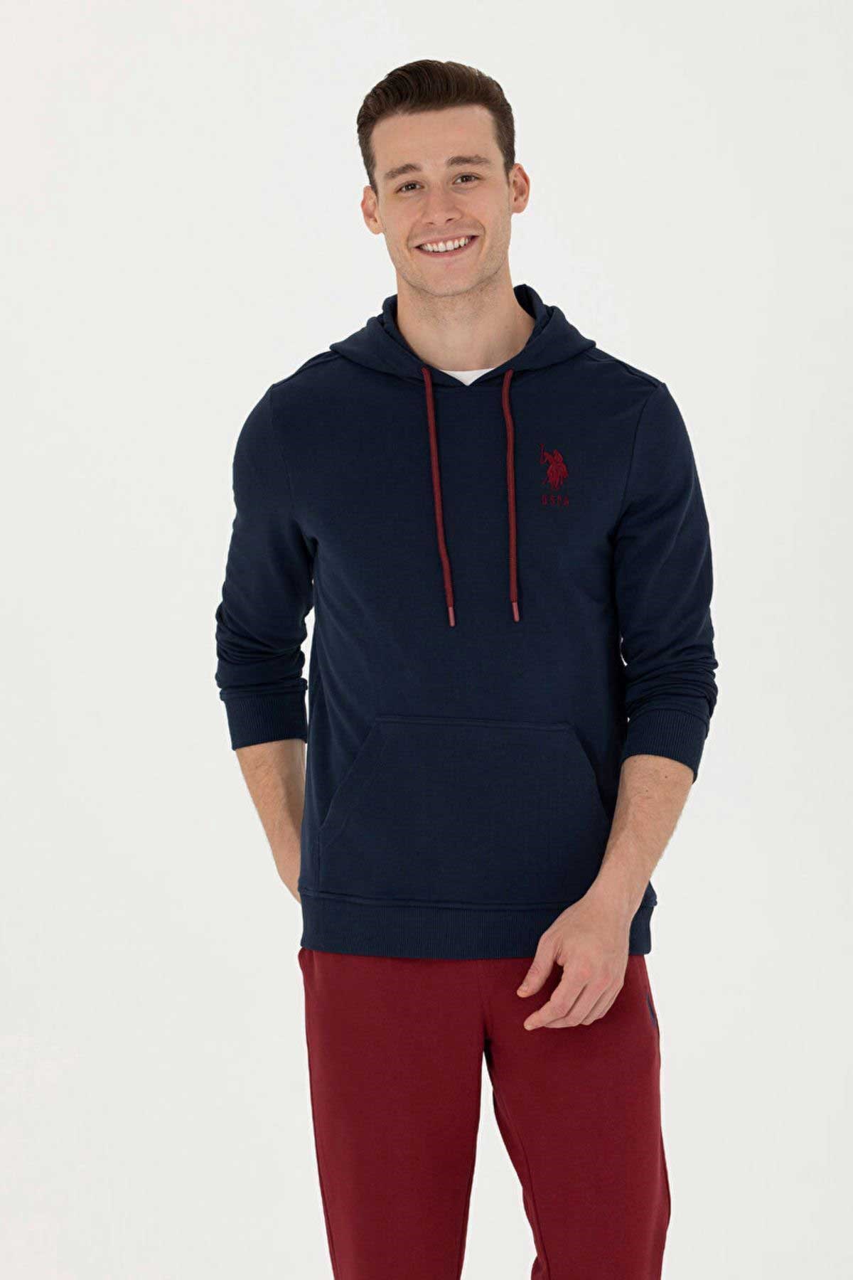 U.S. Polo Assn. Erkek Sweatshirt 50269426-VR033 Lacivert