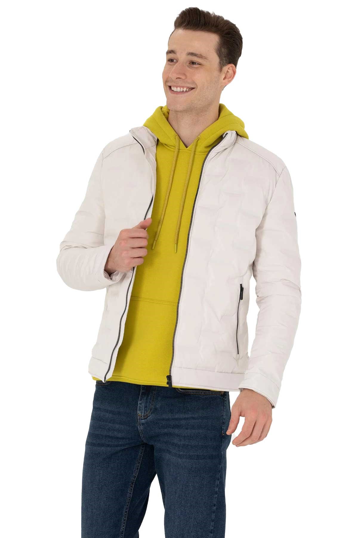 U.S. Polo Assn. Erkek Mont 50269808-VR049 Ekru