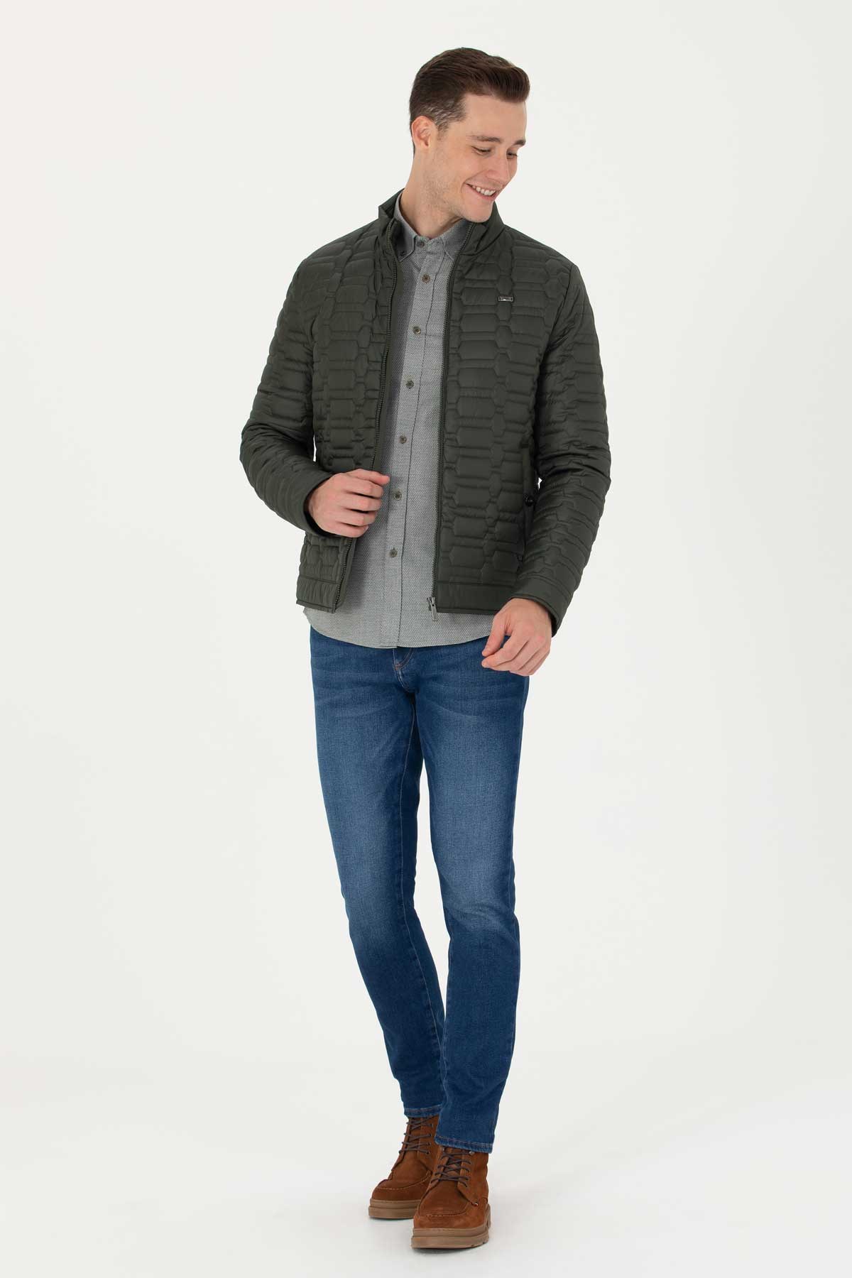 U.S. Polo Assn. Erkek Mont 50270018-VR027 Haki