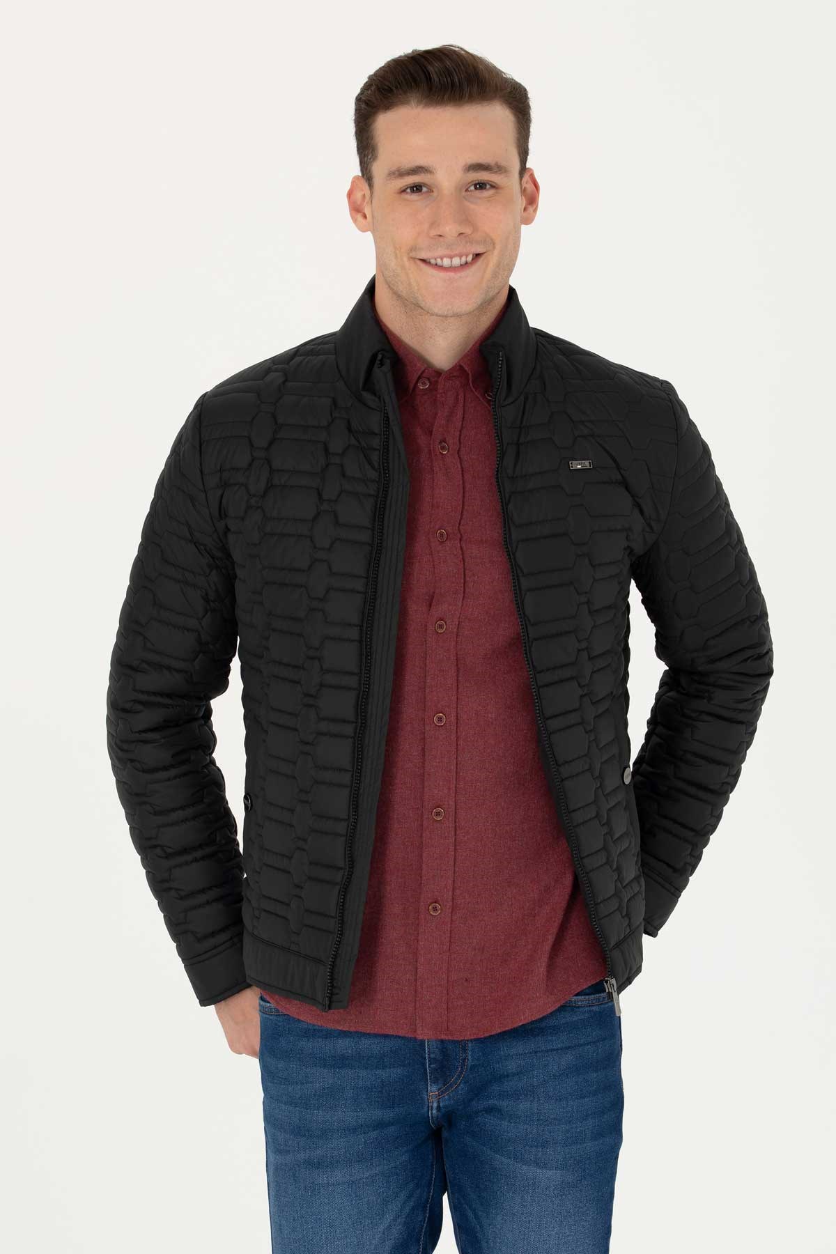 U.S. Polo Assn. Erkek Mont 50270018-VR046 Siyah