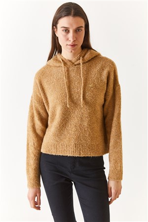 U.S. Polo Assn. Kadın Triko Kazak 50270445-VR085 Bej