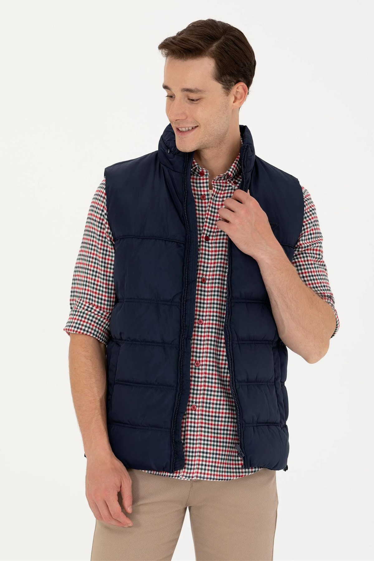 U.S. Polo Assn. Erkek Yelek 50270696-VR033 Lacivert