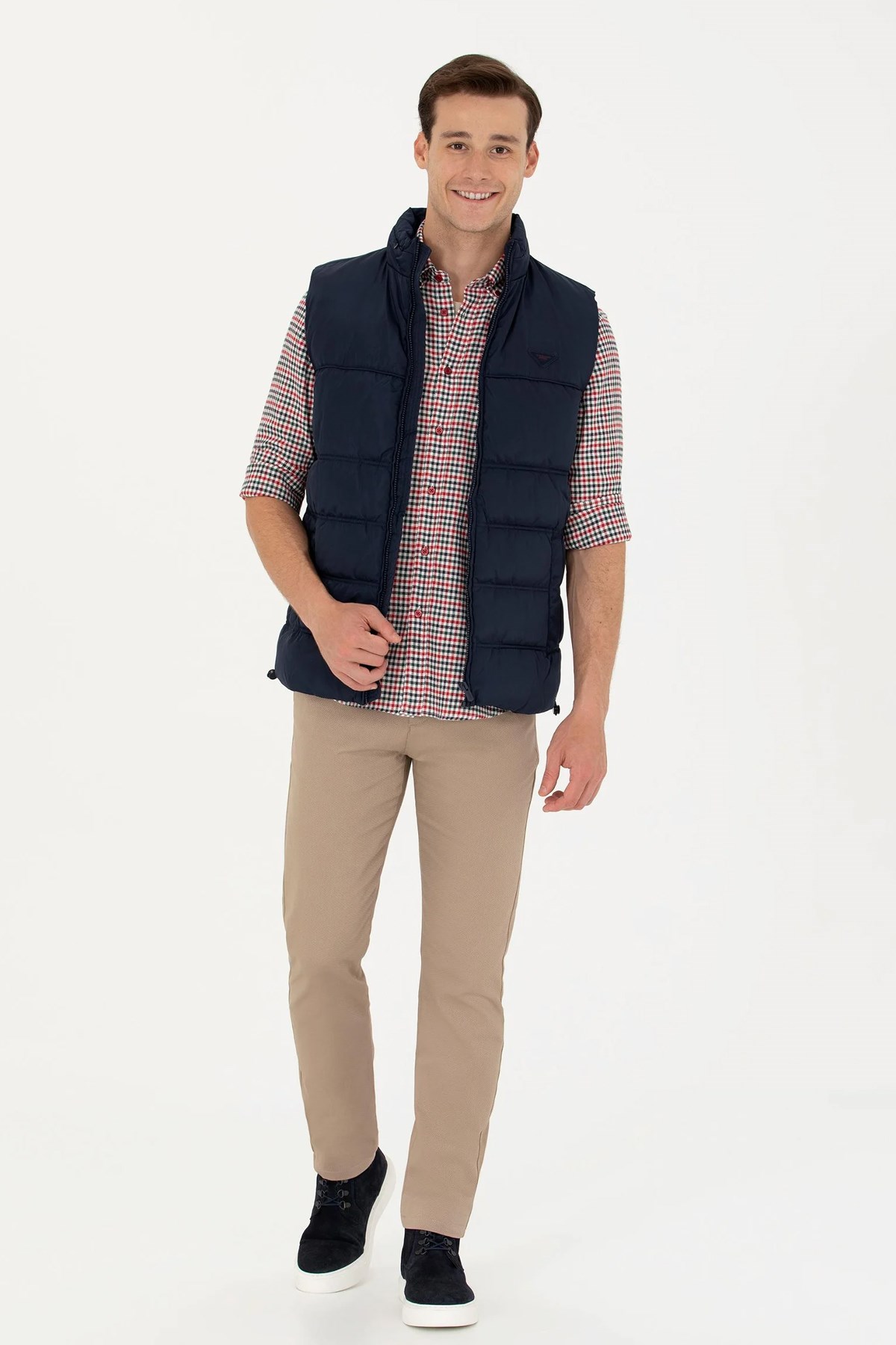 U.S. Polo Assn. Erkek Yelek 50270696-VR033 Lacivert