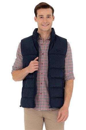 U.S. Polo Assn. Erkek Yelek 50270696-VR033 Lacivert