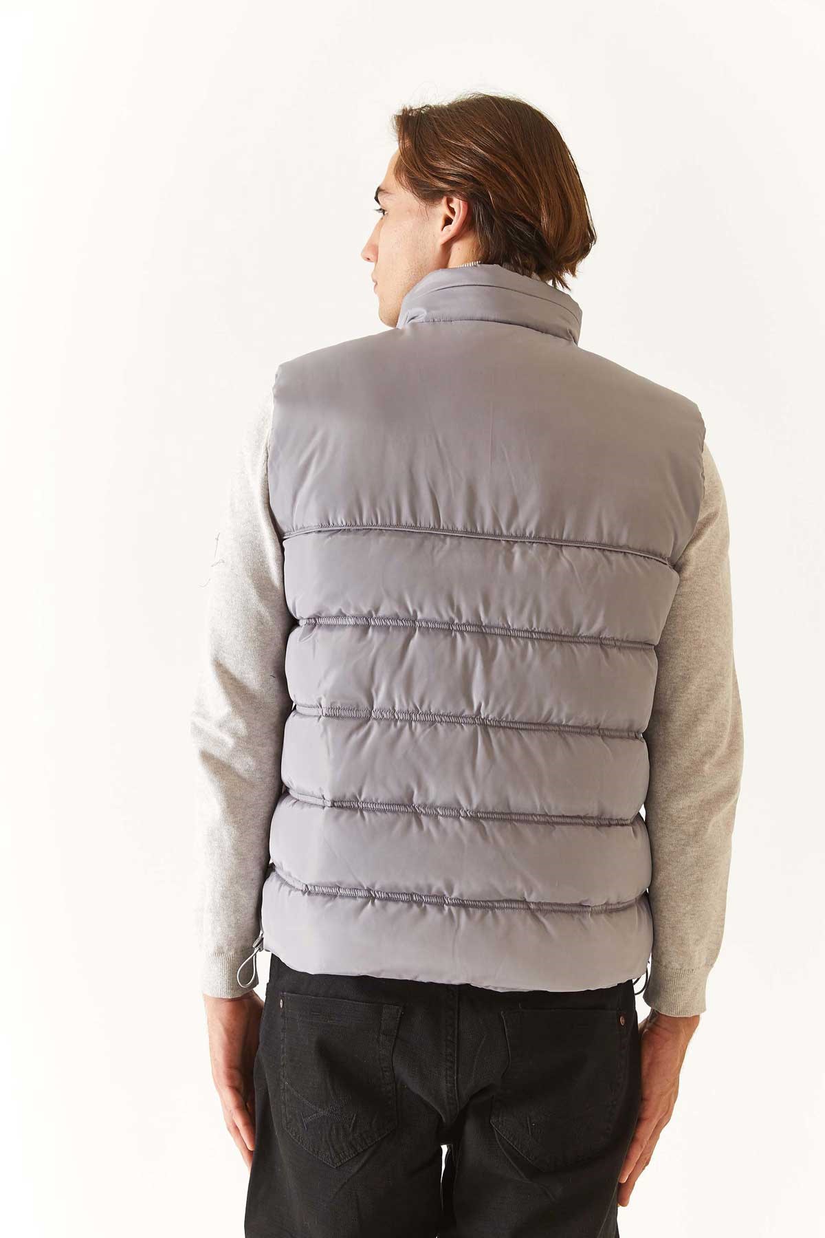 U.S. Polo Assn. Erkek Yelek 50270696-VR049 Ekru