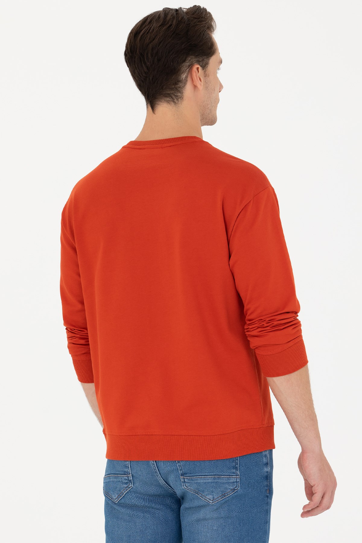 U.S. Polo Assn. Erkek Sweatshirt 50270752-VR031 Kırmızı