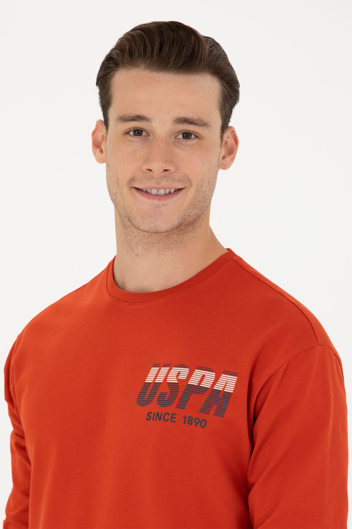 U.S. Polo Assn. Erkek Sweatshirt 50270752-VR031 Kırmızı