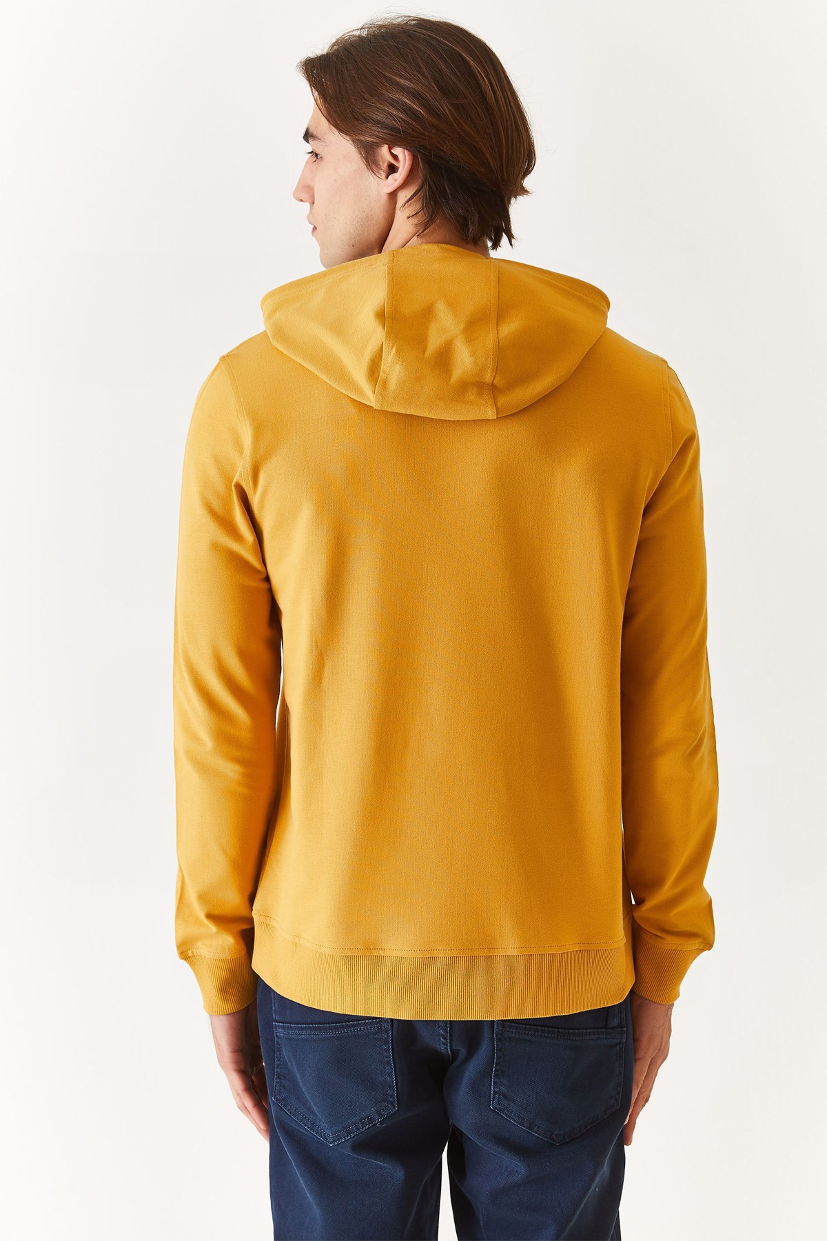 U.S. Polo Assn. Erkek Sweatshirt 50270760-VR072 Sarı