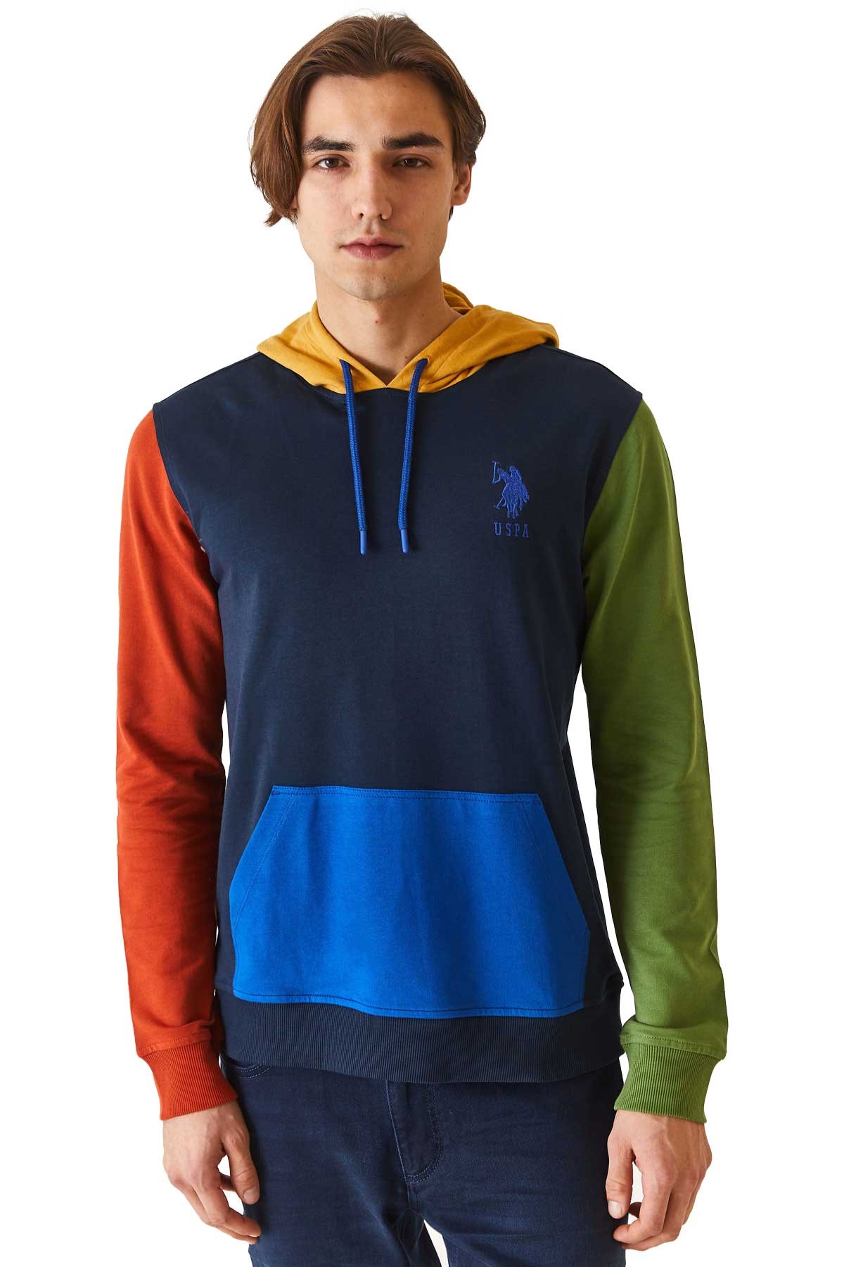 U.S. Polo Assn. Erkek Sweatshirt 50270784-VR033 Lacivert