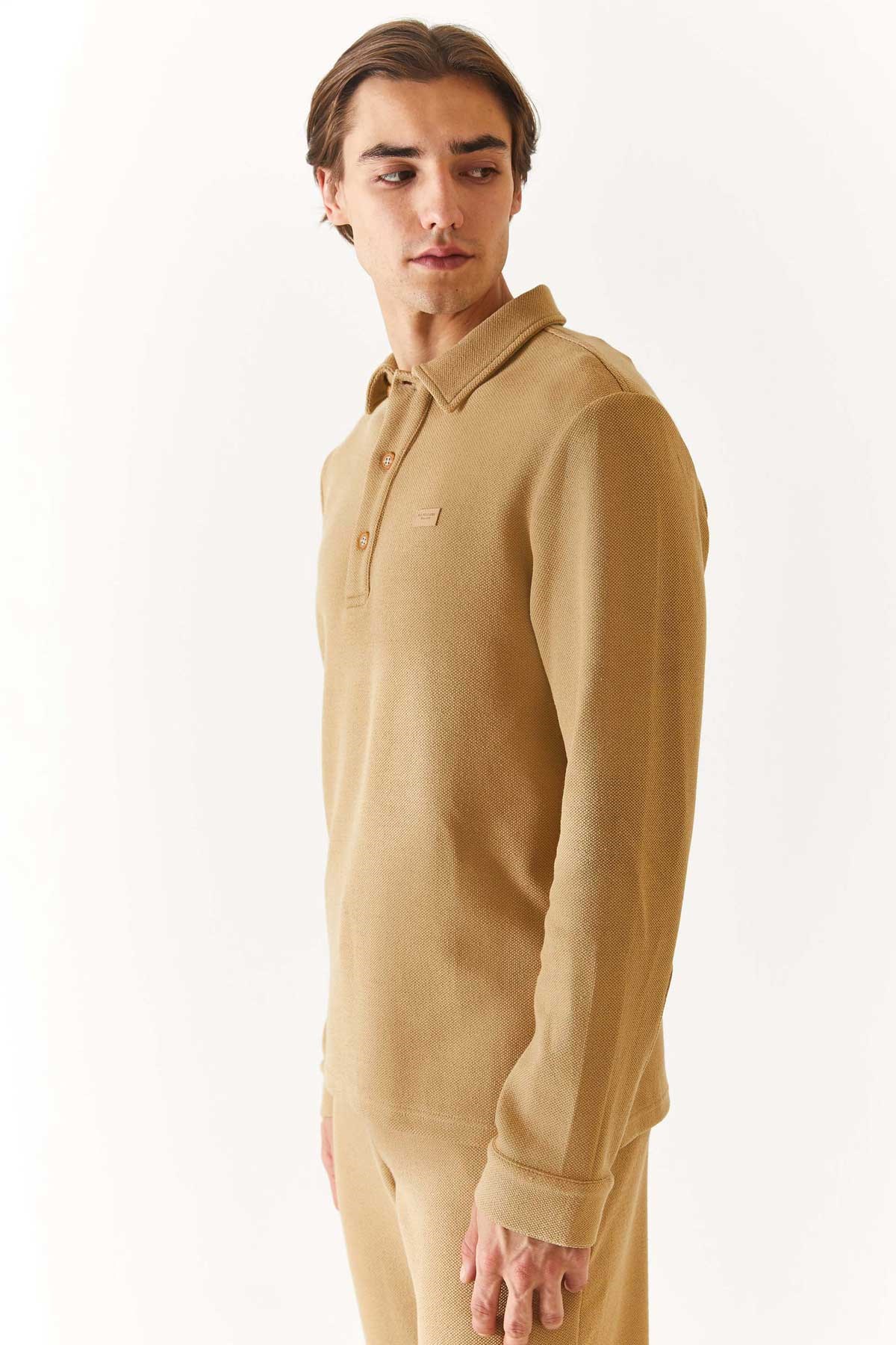 U.S. Polo Assn. Erkek Sweatshirt 50270807-VR085 Bej