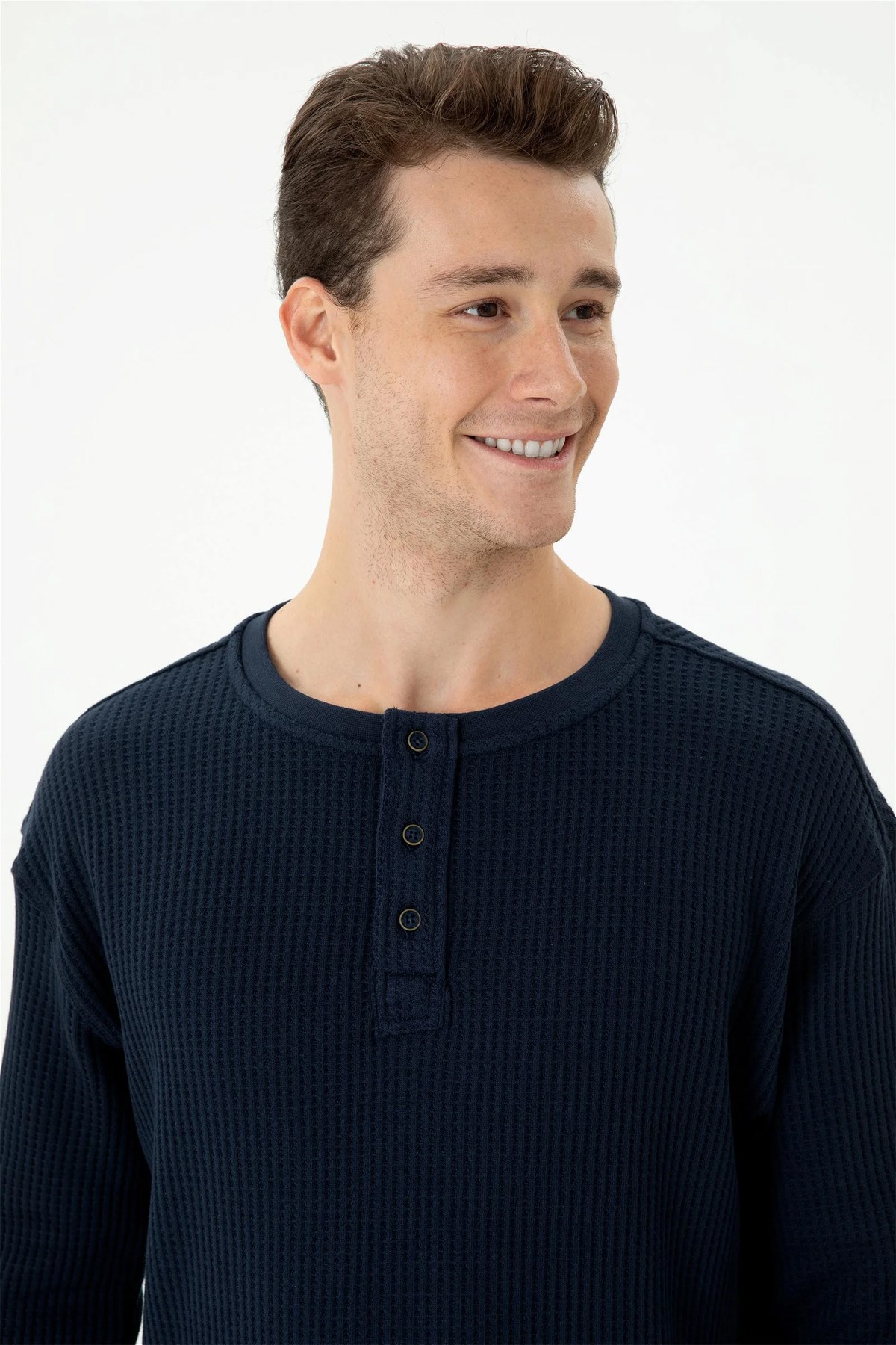 U.S. Polo Assn. Erkek Sweatshirt 50270875-VR033 Lacivert