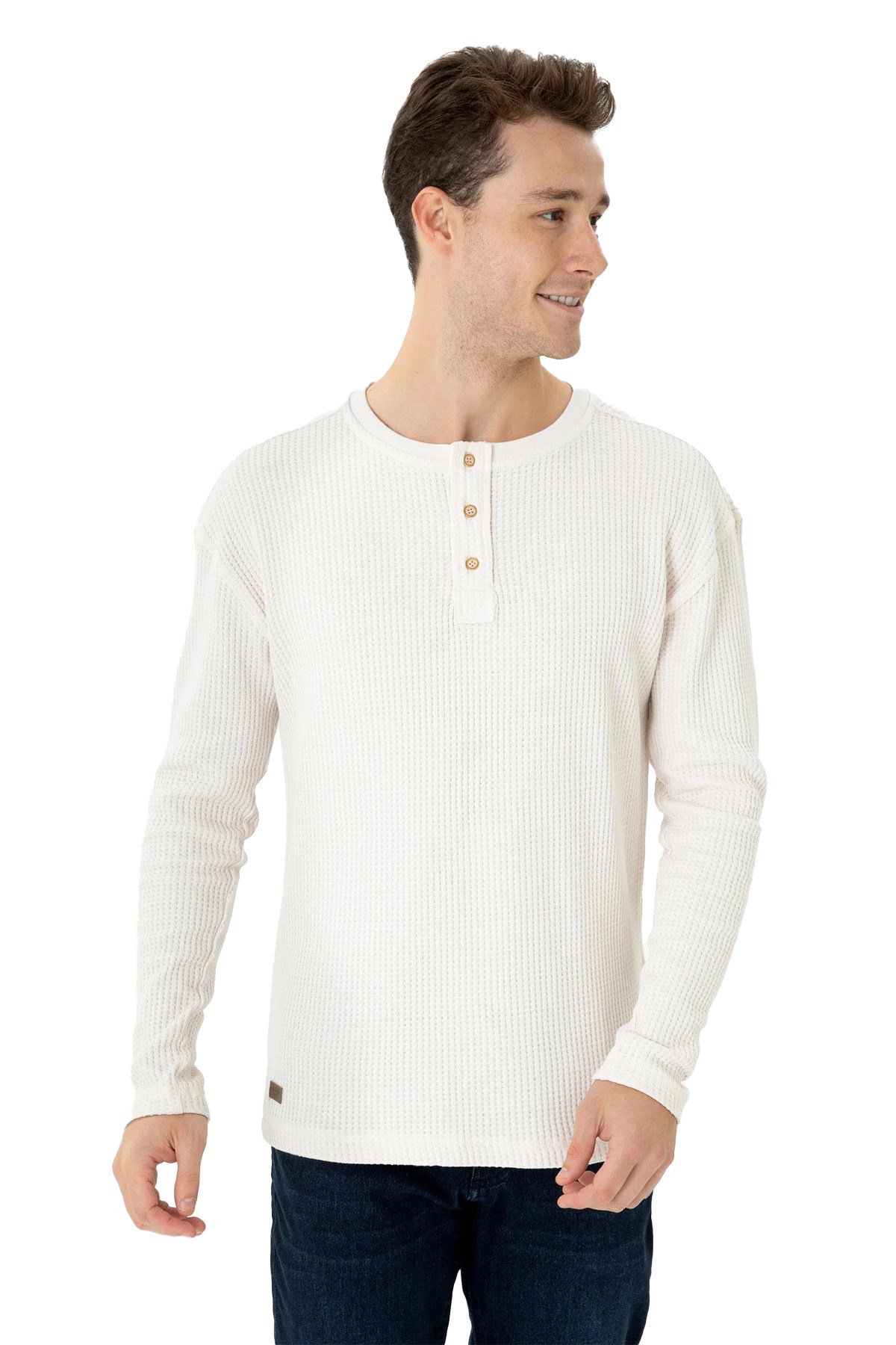 U.S. Polo Assn. Erkek Sweatshirt 50270875-VR049 Ekru