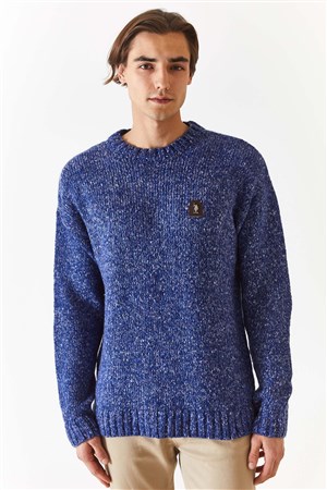 U.S. Polo Assn. Erkek Triko Kazak 50270971-VR207 Mavi