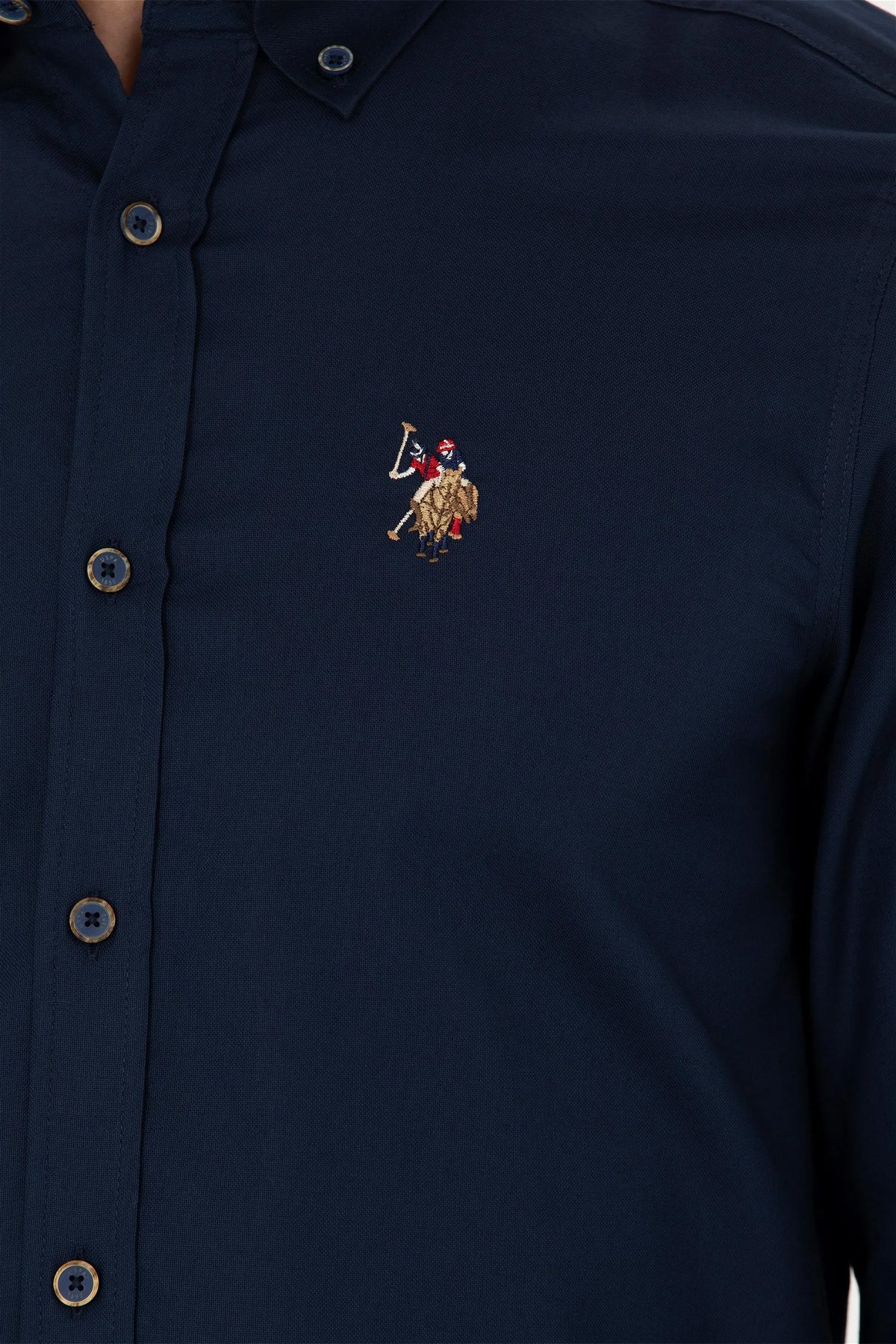 U.S. Polo Assn. Erkek Gömlek 50271276-VR033 Lacivert