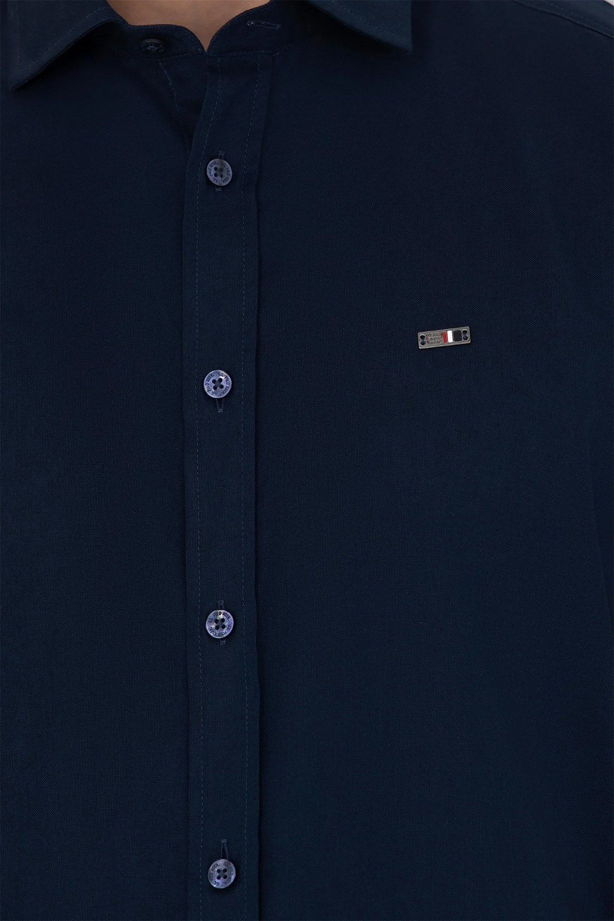 U.S. Polo Assn. Erkek Gömlek 50271279-VR033 Lacivert