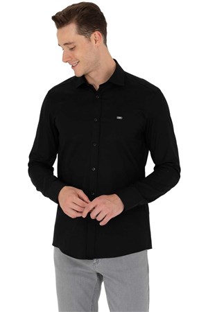 U.S. Polo Assn. Erkek Gömlek 50271279-VR046 Siyah