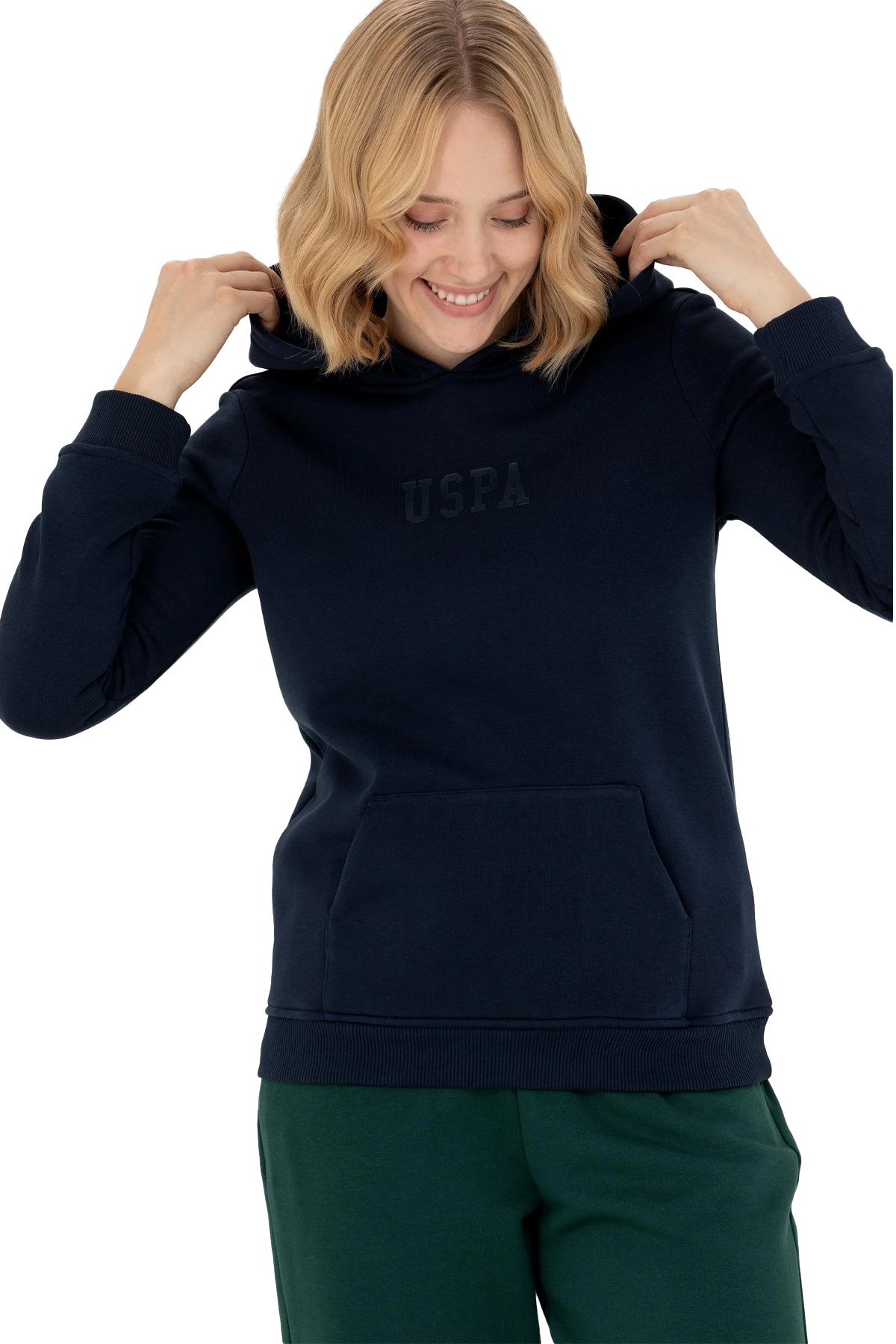 U.S. Polo Assn. Kadın Sweatshirt 50271557-VR033 Lacivert