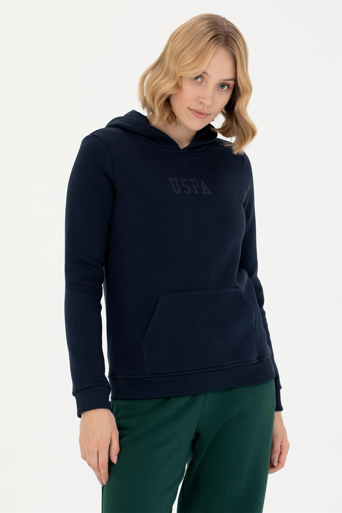 U.S. Polo Assn. Kadın Sweatshirt 50271557-VR033 Lacivert