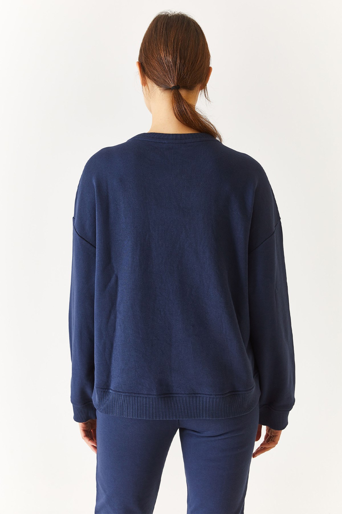 U.S. Polo Assn. Kadın Sweatshirt 50271646-VR033 Lacivert
