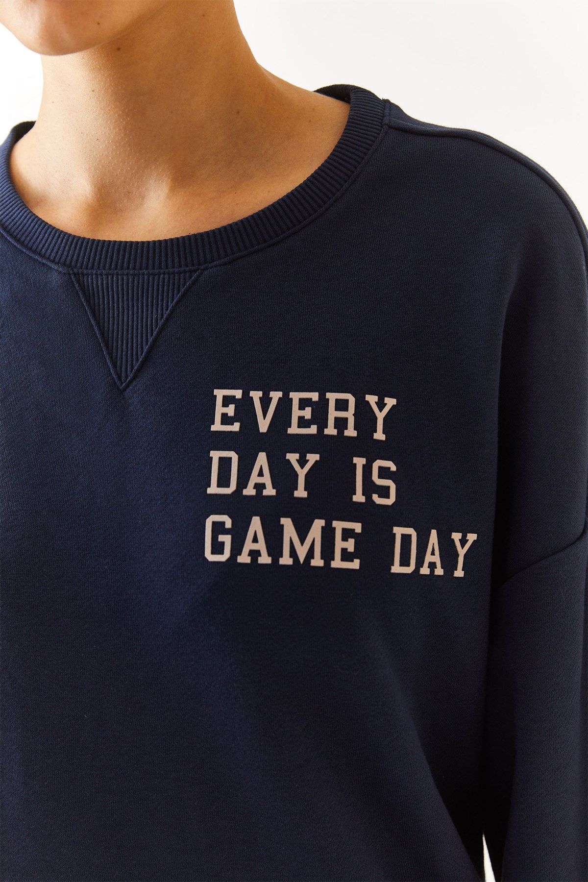 U.S. Polo Assn. Kadın Sweatshirt 50271646-VR033 Lacivert