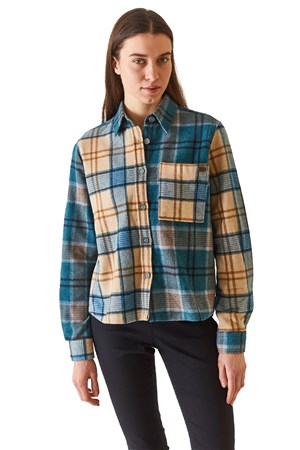 U.S. Polo Assn. Kadın Gömlek 50271850-VR090 Yeşil