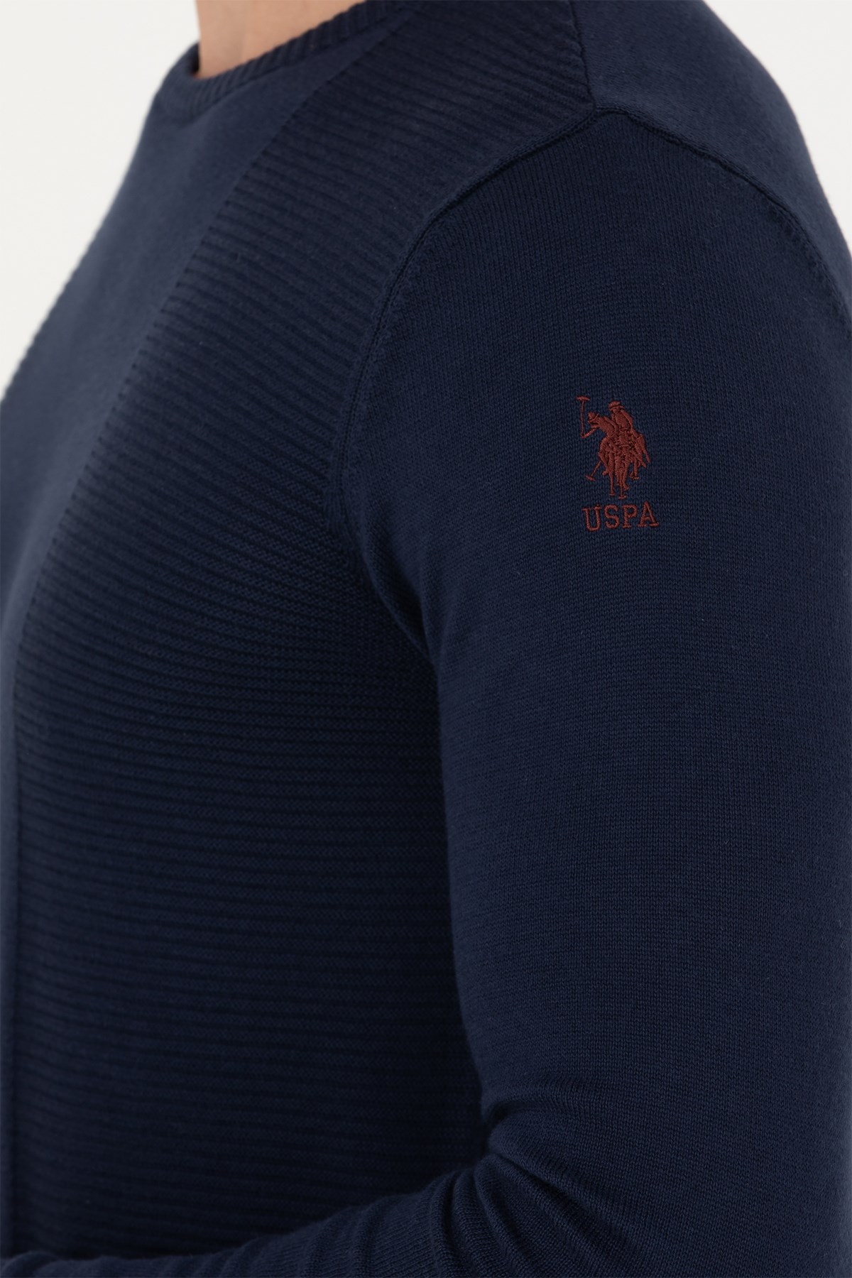 U.S. Polo Assn. Erkek Kazak 50272118-VR033 Lacivert