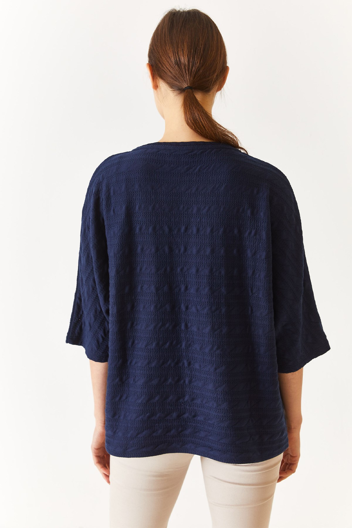 U.S. Polo Assn. Kadın Sweatshirt 50272158-VR033 Lacivert