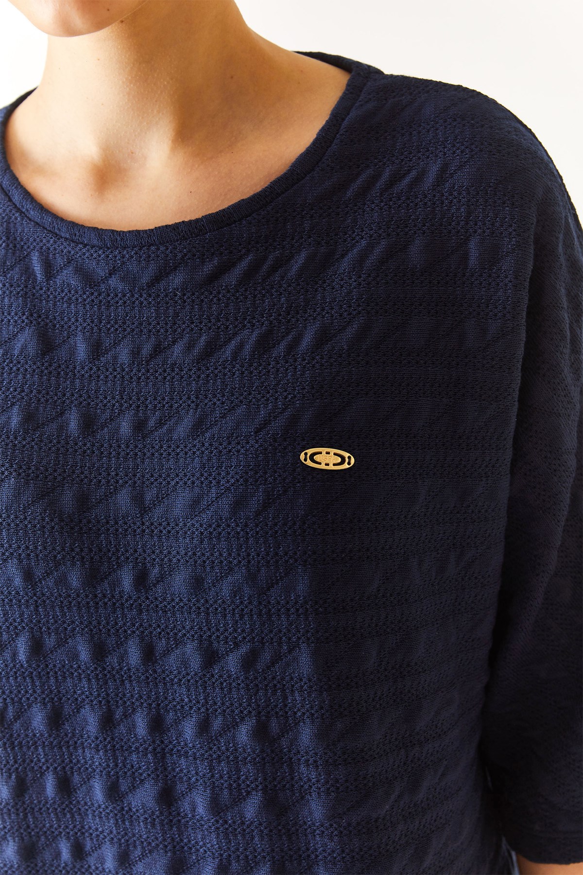 U.S. Polo Assn. Kadın Sweatshirt 50272158-VR033 Lacivert