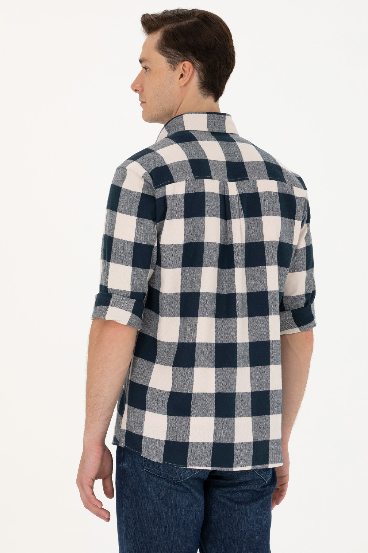 U.S. Polo Assn. Erkek Gömlek 50272441-VR033 Lacivert