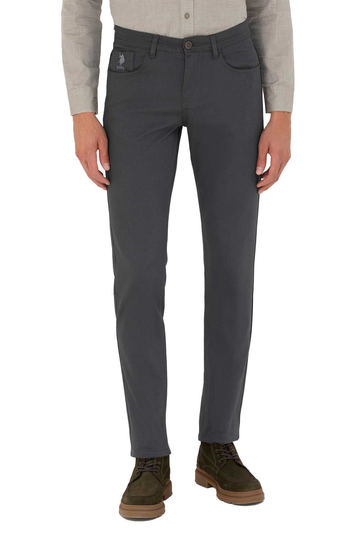 U.S. Polo Assn. Erkek Pantolon 50275582-VR006 Antrasit