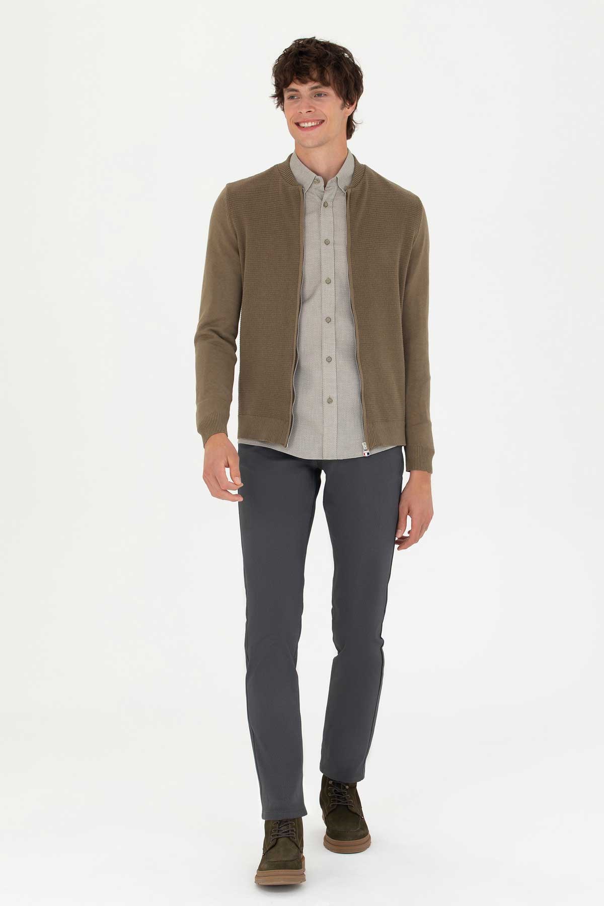 U.S. Polo Assn. Erkek Pantolon 50275582-VR006 Antrasit