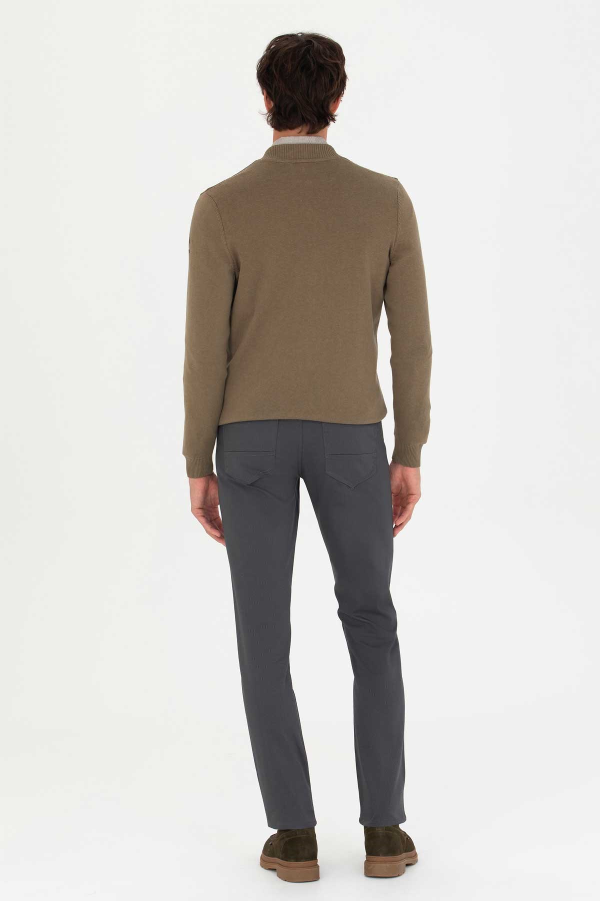 U.S. Polo Assn. Erkek Pantolon 50275582-VR006 Antrasit