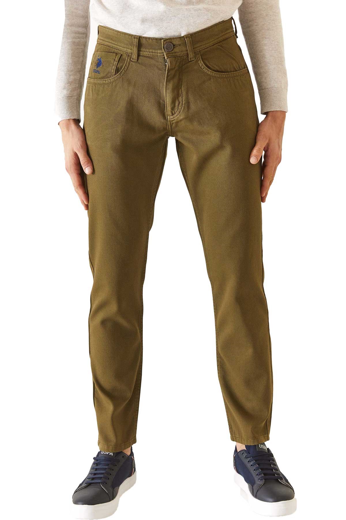 U.S. Polo Assn. Erkek Pantolon 50275582-VR027 Haki
