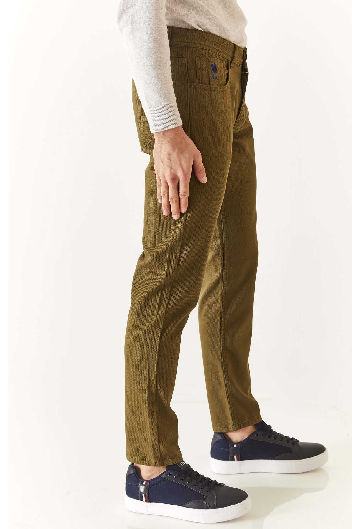 U.S. Polo Assn. Erkek Pantolon 50275582-VR027 Haki