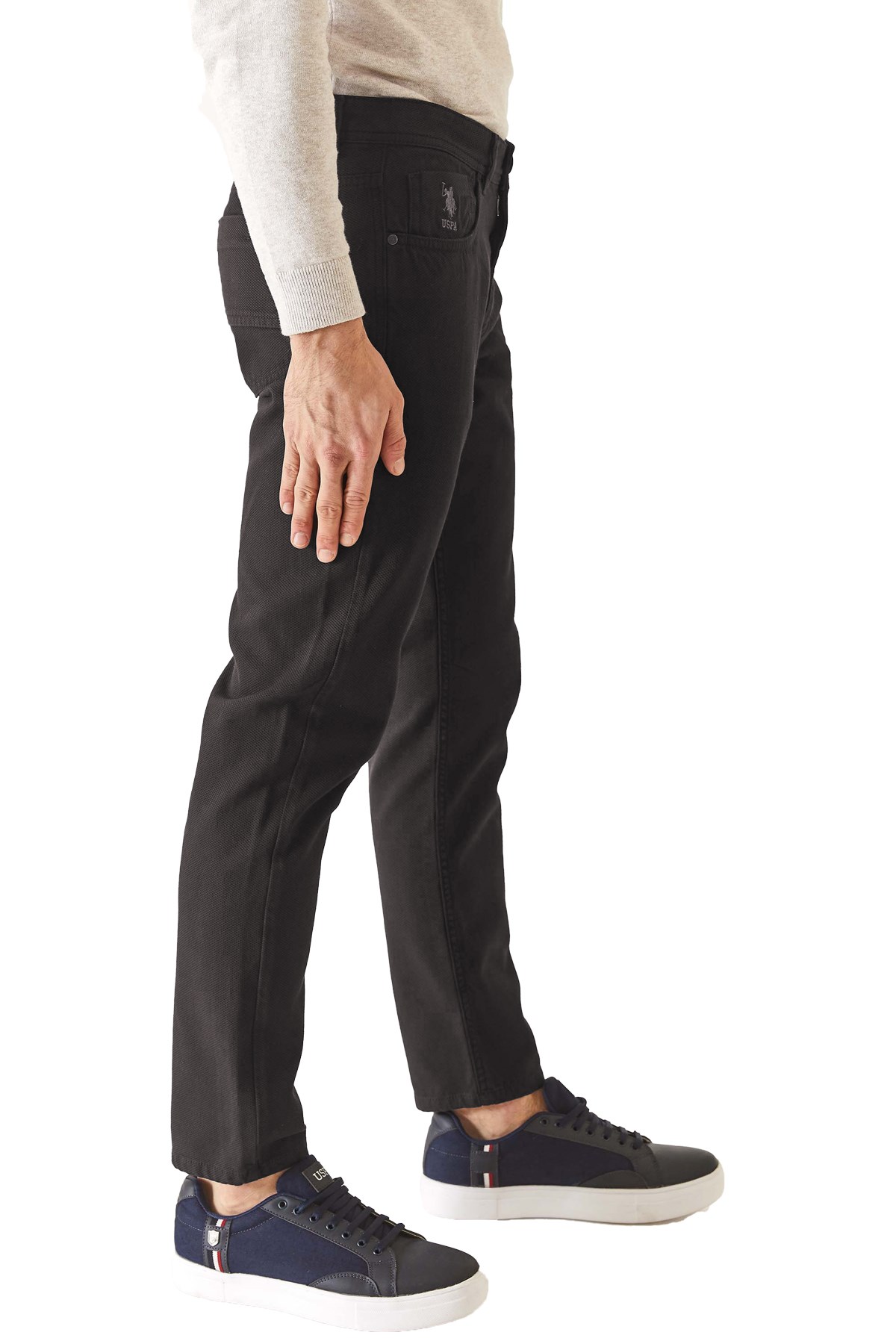 U.S. Polo Assn. Erkek Pantolon 50275582-VR046 Siyah