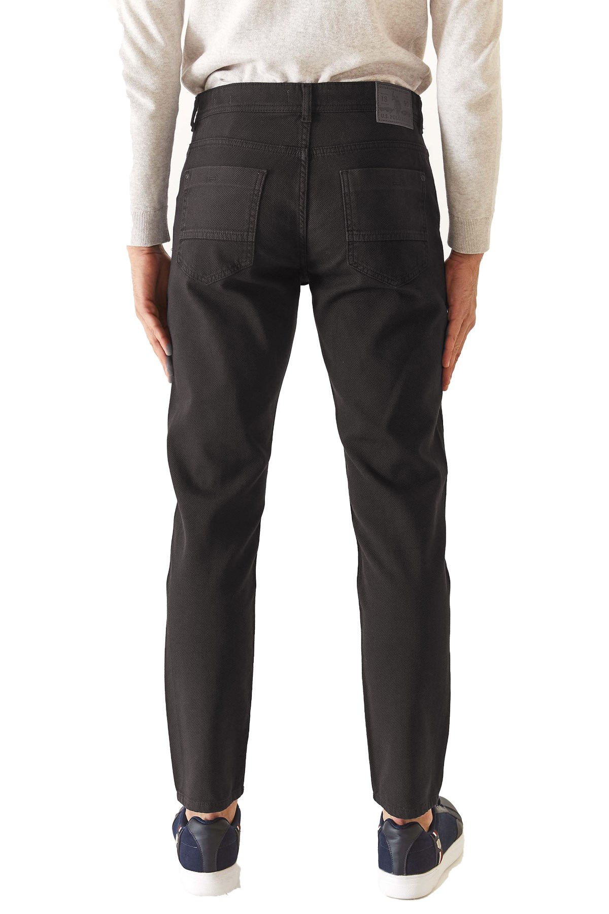 U.S. Polo Assn. Erkek Pantolon 50275582-VR046 Siyah