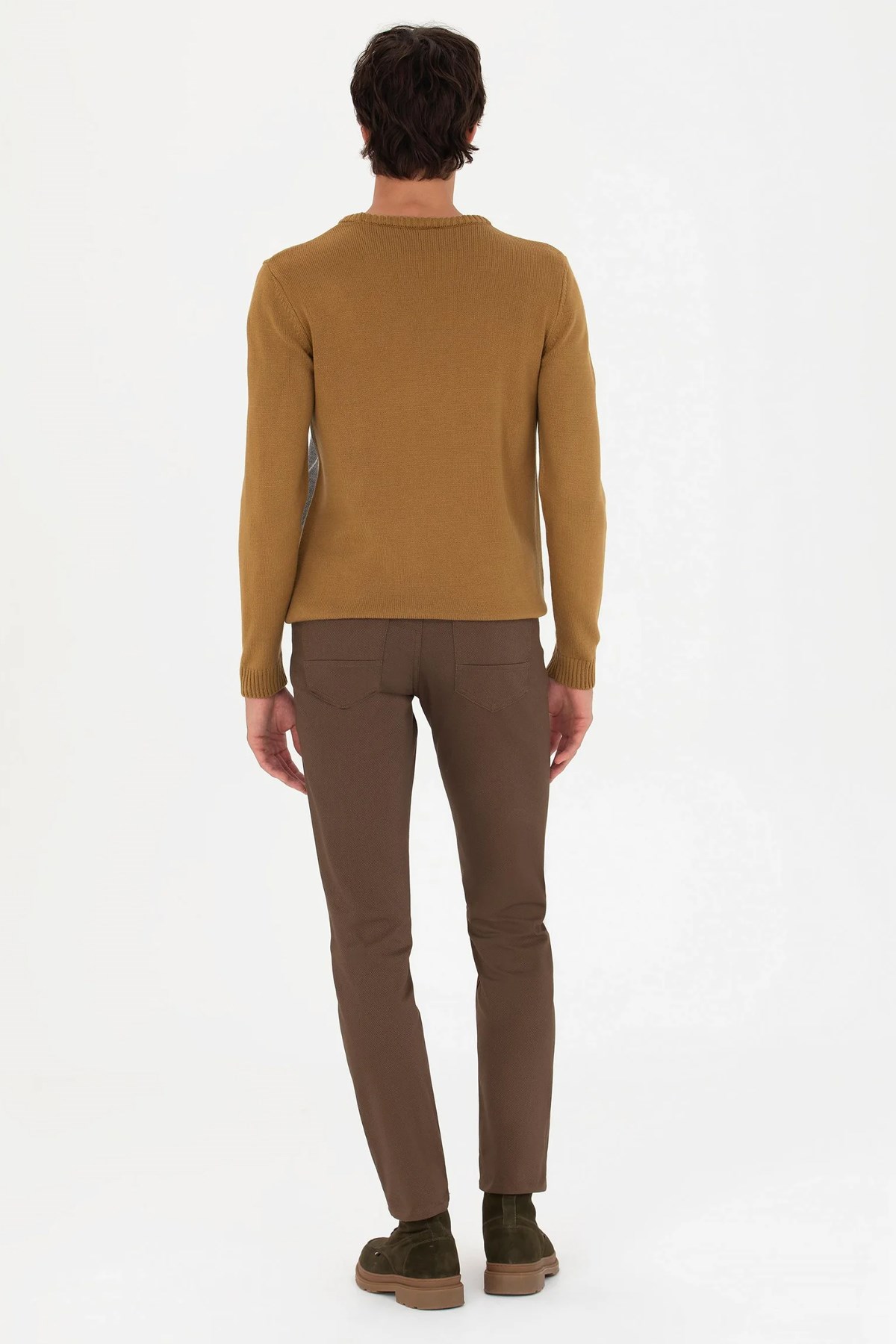U.S. Polo Assn. Erkek Pantolon 50275582-VR153 Kahverengi