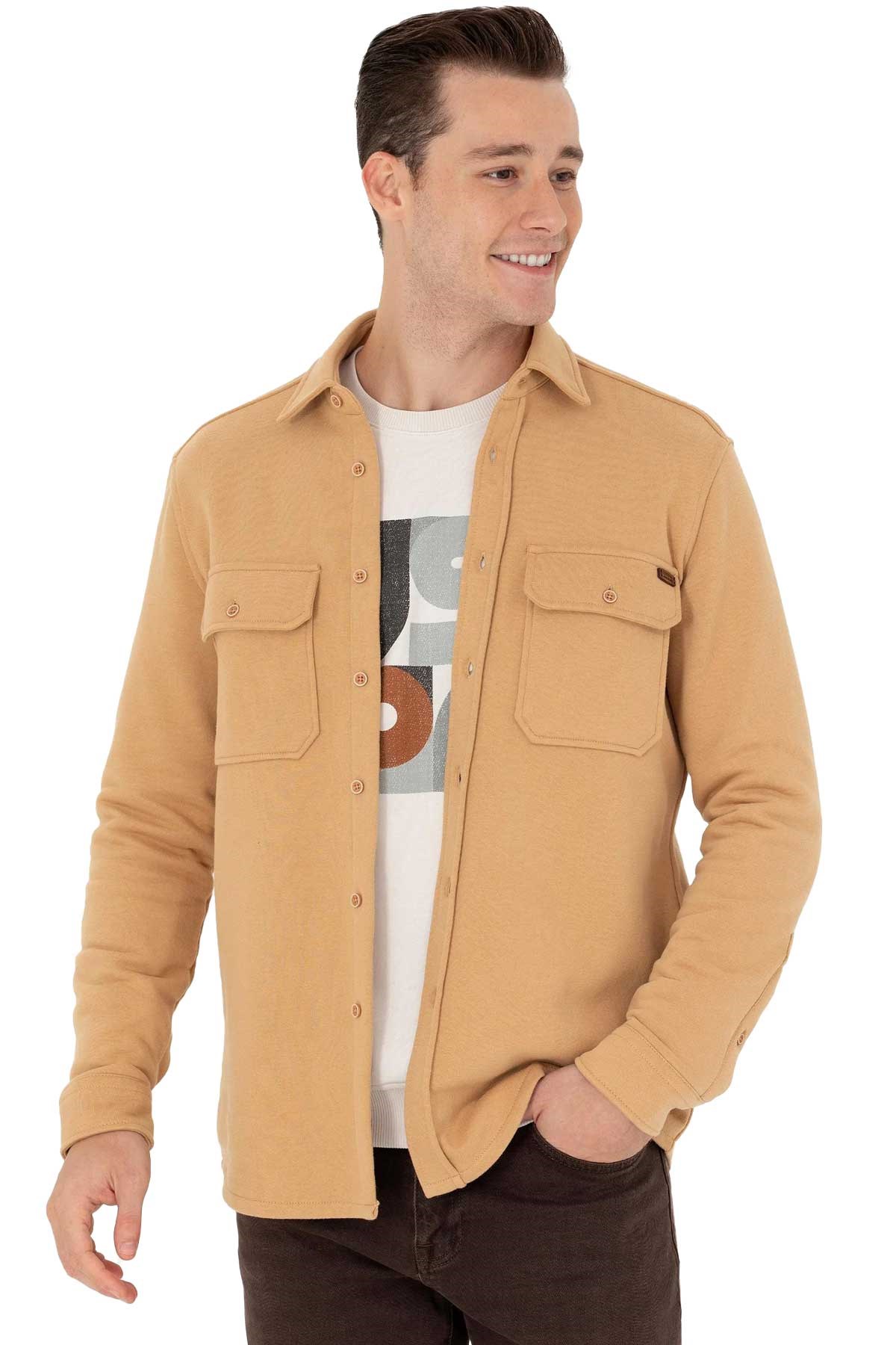 U.S. Polo Assn. Erkek Gömlek 50276969-VR015 Kahverengi