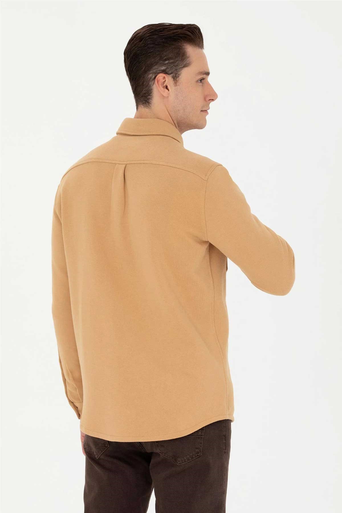 U.S. Polo Assn. Erkek Gömlek 50276969-VR015 Kahverengi